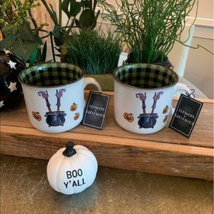 Cobwebs & Cauldrons “Bottoms up Witches”! Mugs
